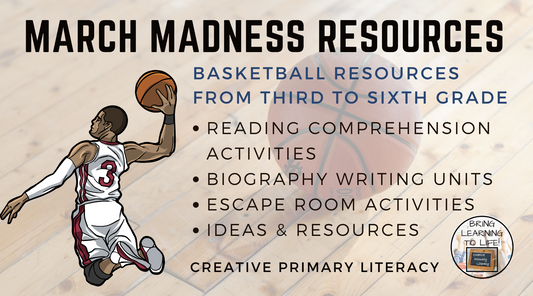 Teaching About Famous Basketball Players During March Madness