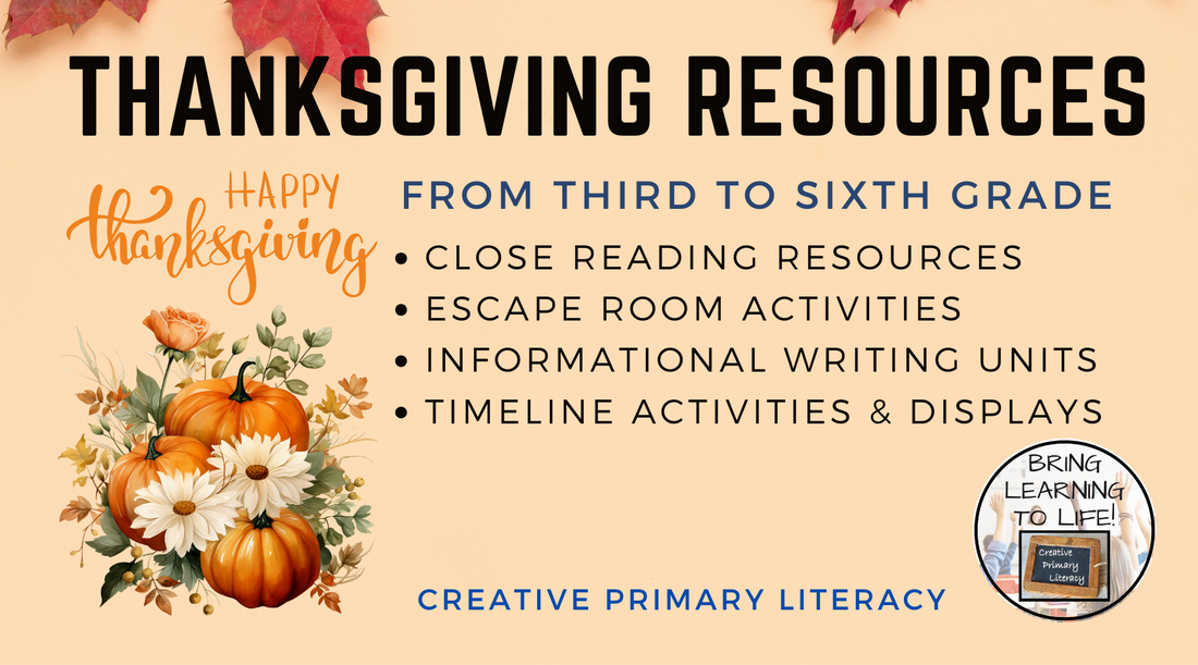 Thanksgiving Teaching Resources