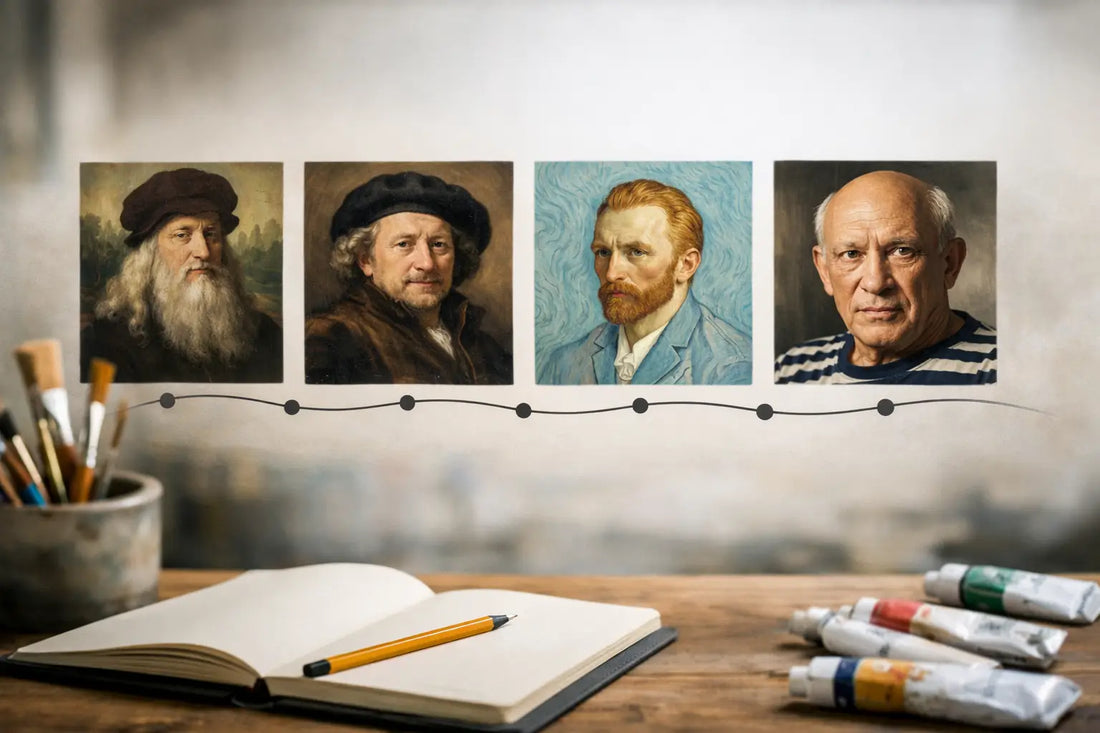 Timeline Famous Artists With Sixth Grade