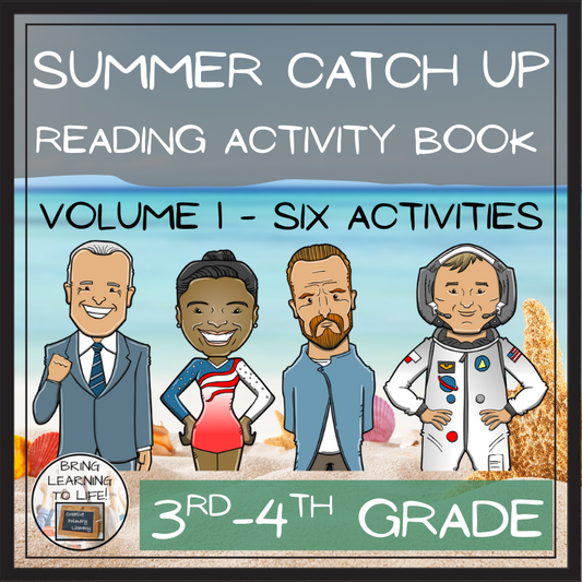 Summer Comprehension Catch Up | Close Reading Book | 3rd Grade & 4th Grade