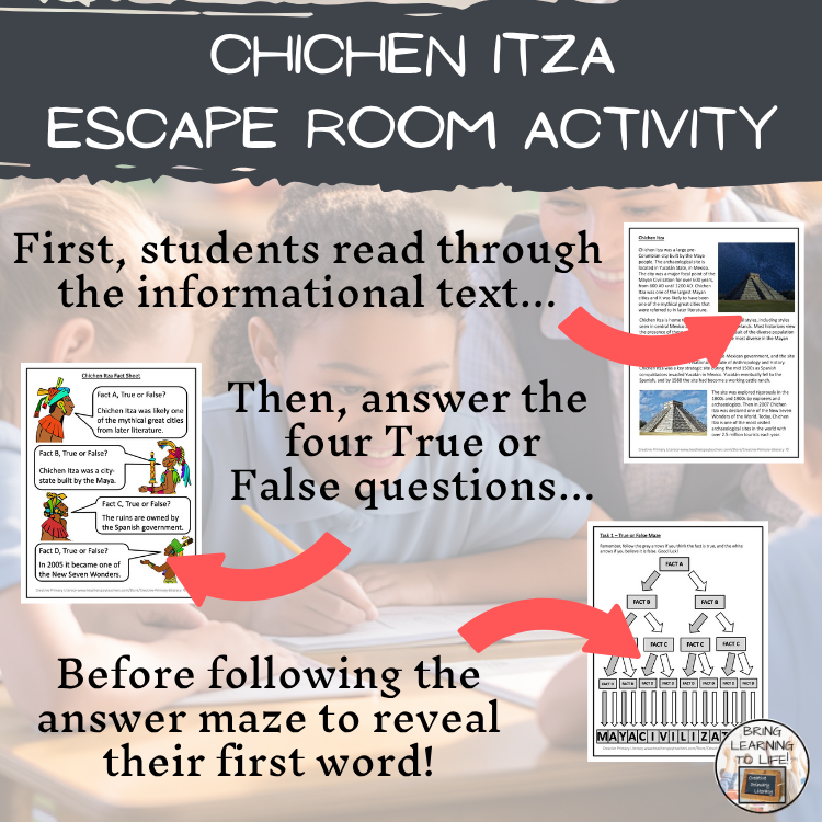 Chichen Itza Escape Room | Social Studies & History Activity