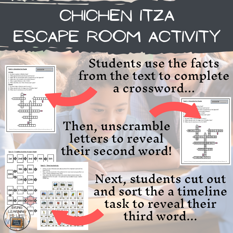 Chichen Itza Escape Room | Social Studies & History Activity