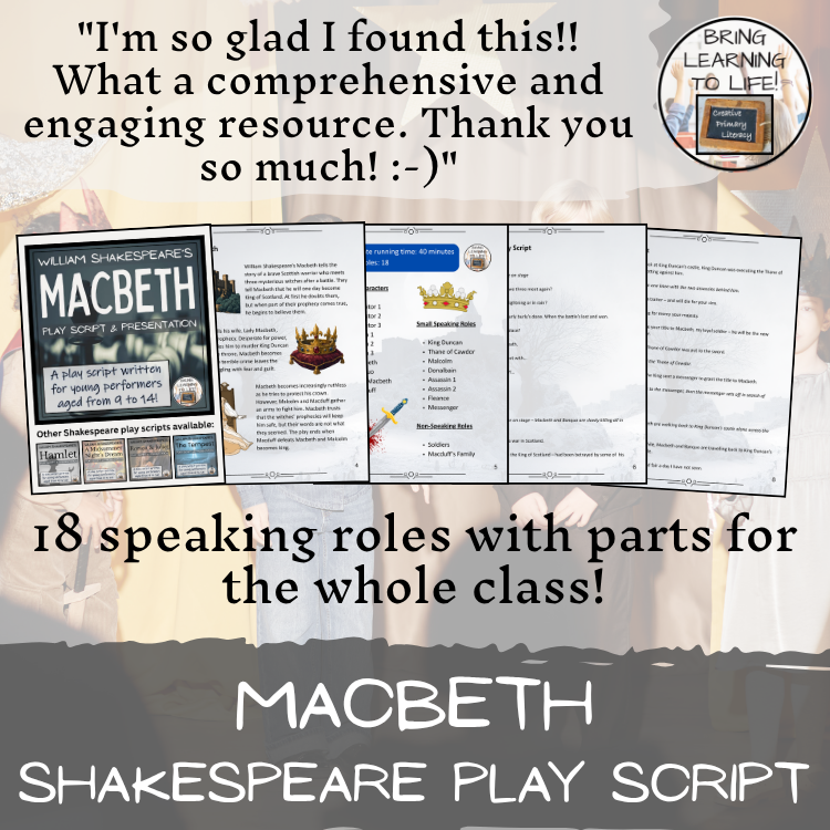 Macbeth | A Play Script for Young Performers