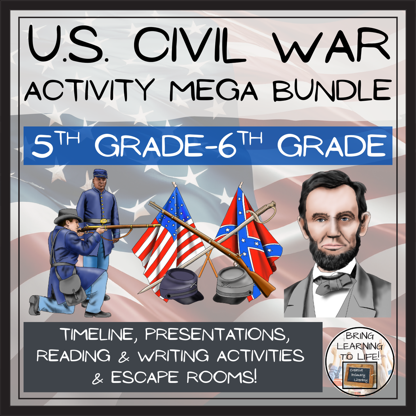 American Civil War Mega Bundle of Activities | 5th Grade & 6th Grade