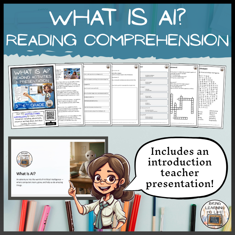 What is AI Reading Comprehension Activities | 5th & 6th Grade