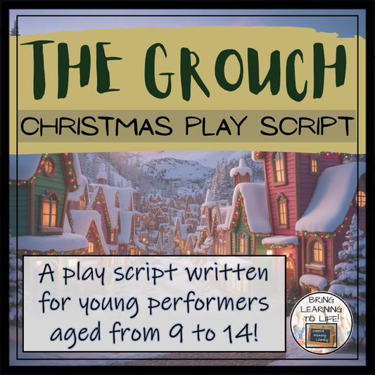 Christmas Play Script - The Grouch