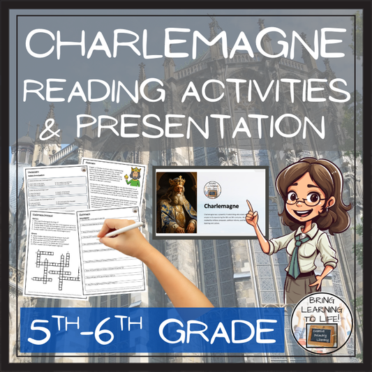 Charlemagne Close Reading Activity | 5th Grade & 6th Grade