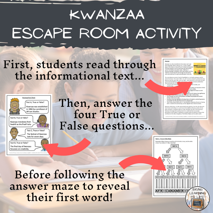 Kwanzaa Escape Room | Social Studies & History Activity