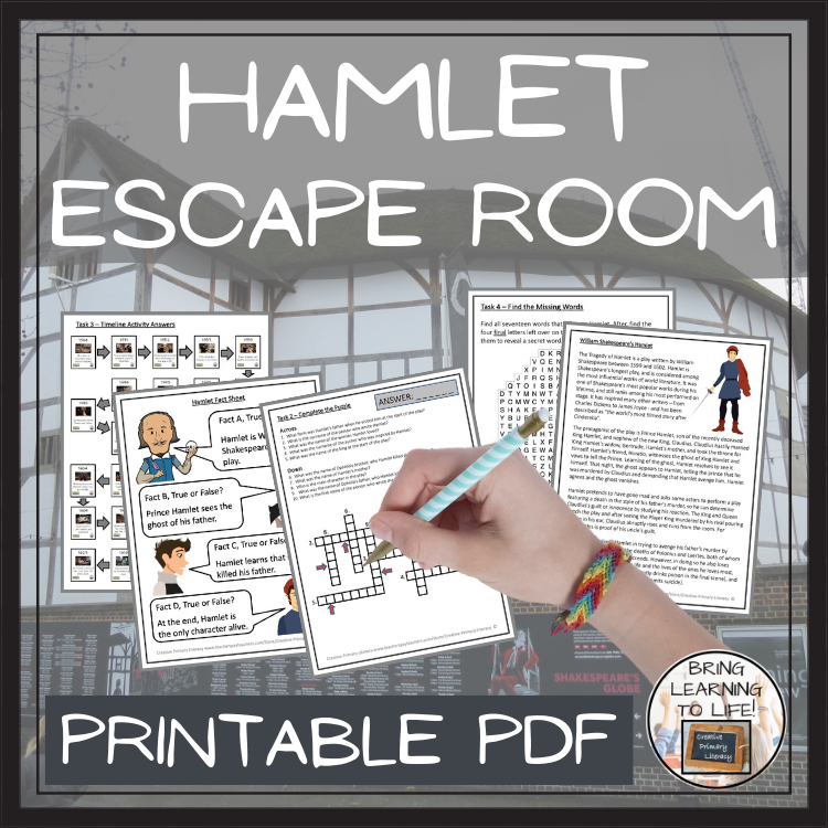 Hamlet Escape Room | Social Studies & History Activity