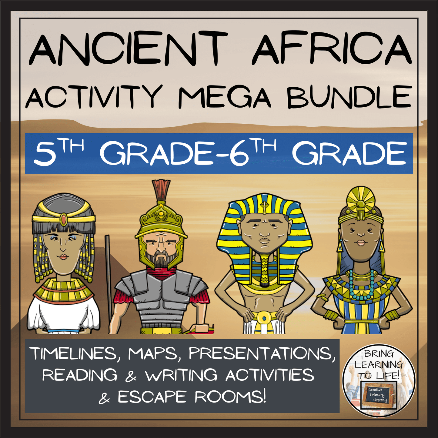 Ancient Africa Social Studies Mega Bundle | 5th & 6th Grade