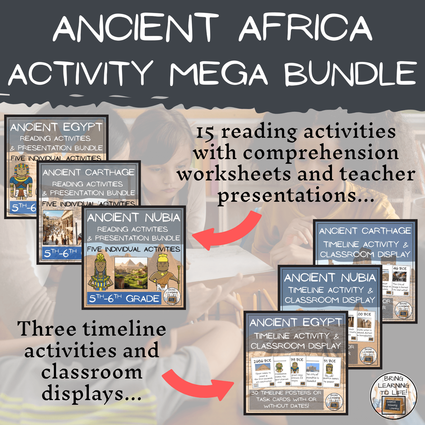 Ancient Africa Social Studies Mega Bundle | 5th & 6th Grade