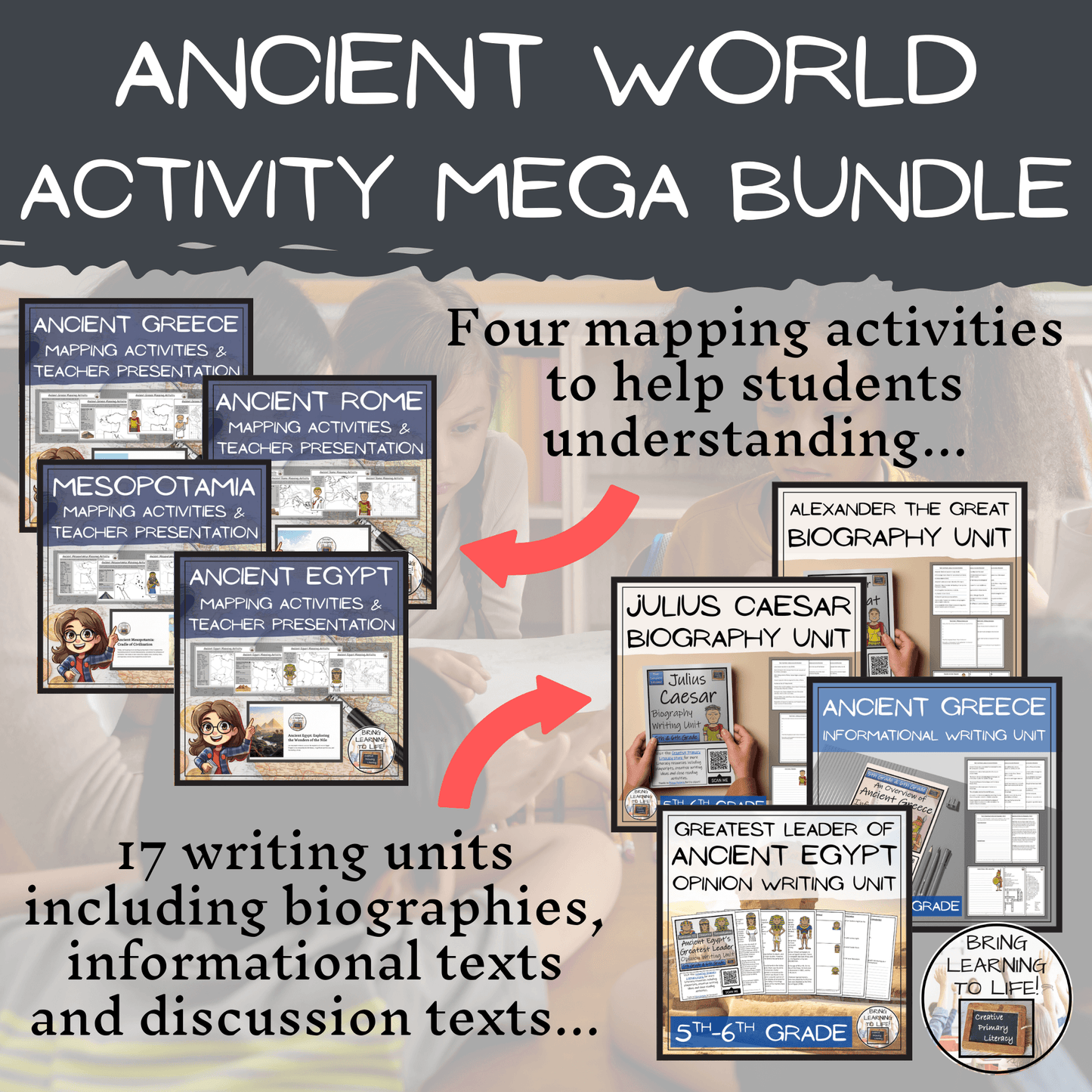 Ancient History Social Studies Mega Bundle Volume 1 | 5th-6th Grade