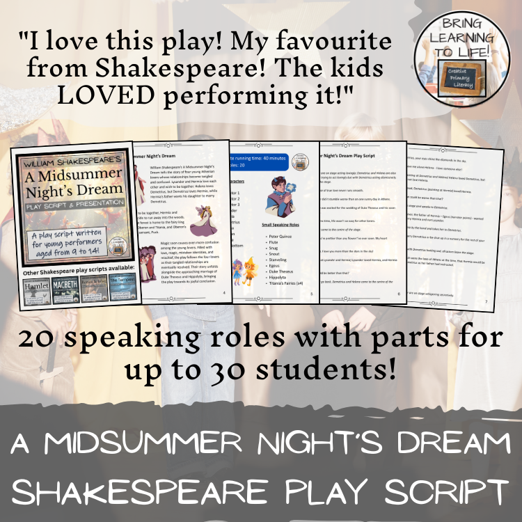 A Midsummer Night's Dream | A Play Script for Young Performers