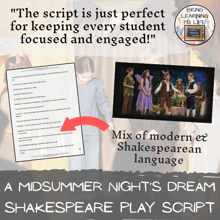 A Midsummer Night's Dream | A Play Script for Young Performers