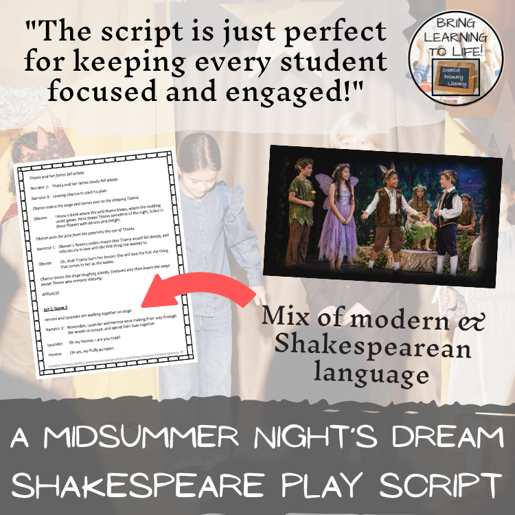 A Midsummer Night's Dream | A Play Script for Young Performers