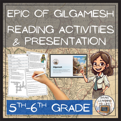Epic of Gilgamesh Close Reading Comprehension Activities | 5th Grade ...