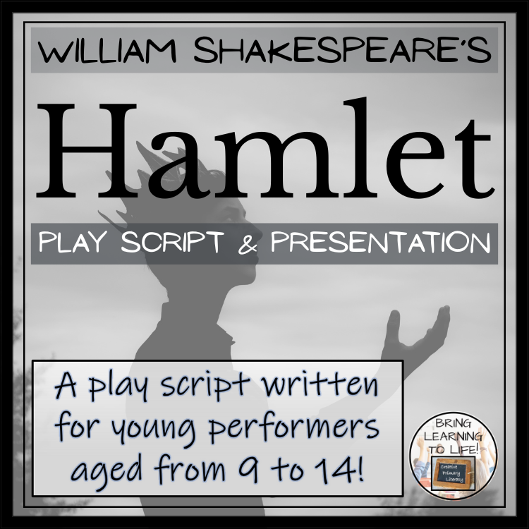 Hamlet Script Sign Hamlet | A Play Script for Young Performers – Creative Primary Literacy