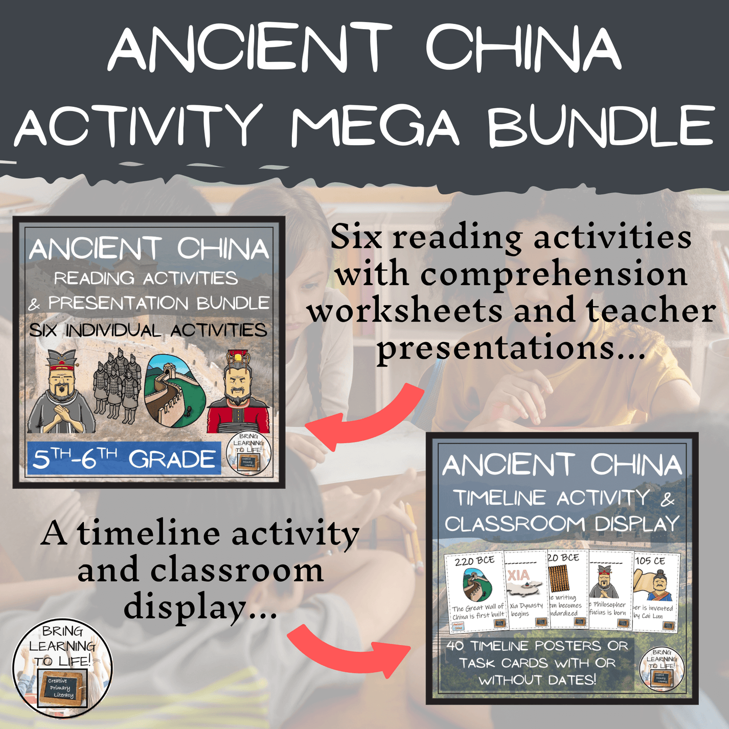 Ancient China Mega Bundle of Activities | 5th Grade & 6th Grade ...