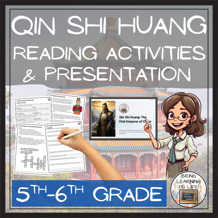 The First Emperor & the Qin Dynasty Close Reading Activities | 5th & 6th Grade