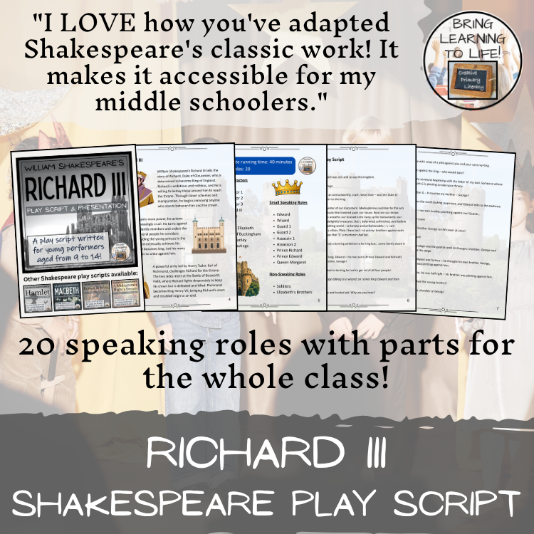 Richard III | A Play Script for Young Performers