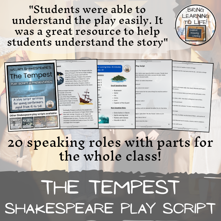 The Tempest | A Play Script for Young Performers