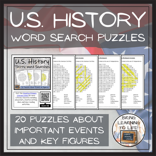 U.S. History Word Search Puzzle Collection