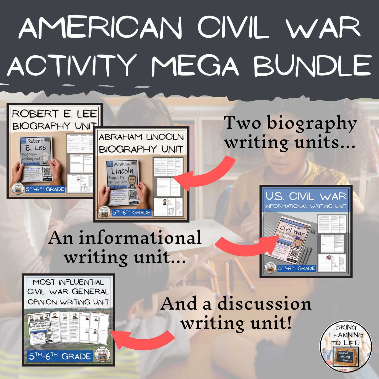 American Civil War Mega Bundle of Activities | 5th Grade & 6th Grade