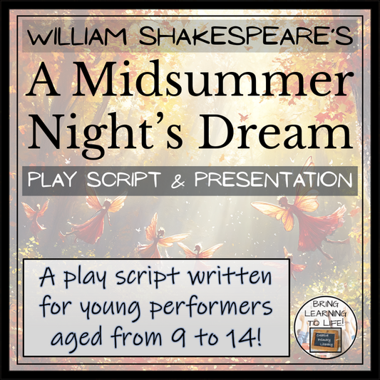 A Midsummer Night's Dream | A Play Script for Young Performers