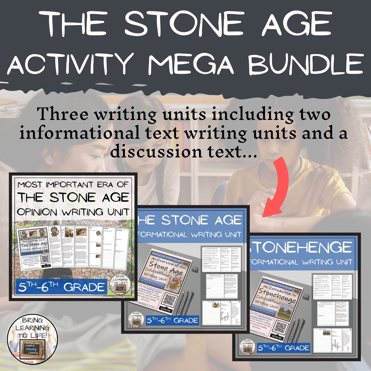 Stone Age Mega Bundle of Activities | 5th Grade & 6th Grade