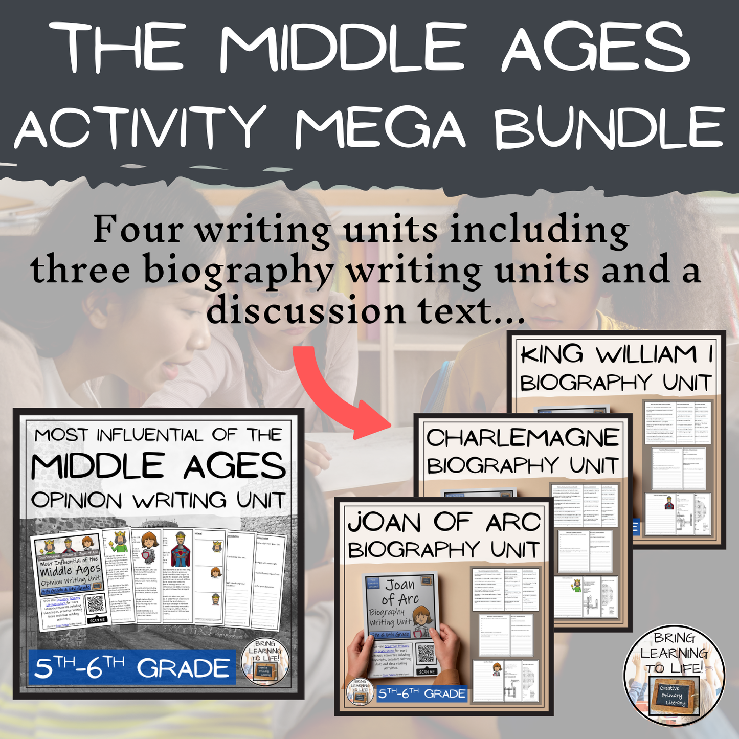 Middle Ages Mega Bundle of Activities | 5th Grade & 6th Grade