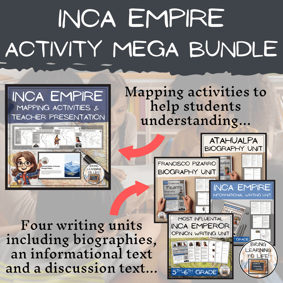 Inca Trail Homework Inca Resources: Mega Bundle of Activities for Grades 5-6 – Creative ...