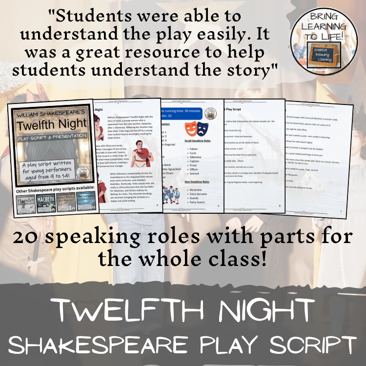 Twelfth Night | A Play Script for Young Performers