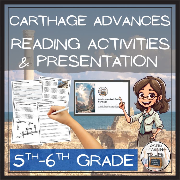 Advancements of Carthage Reading Comprehension Activities | 5th & 6th Grade