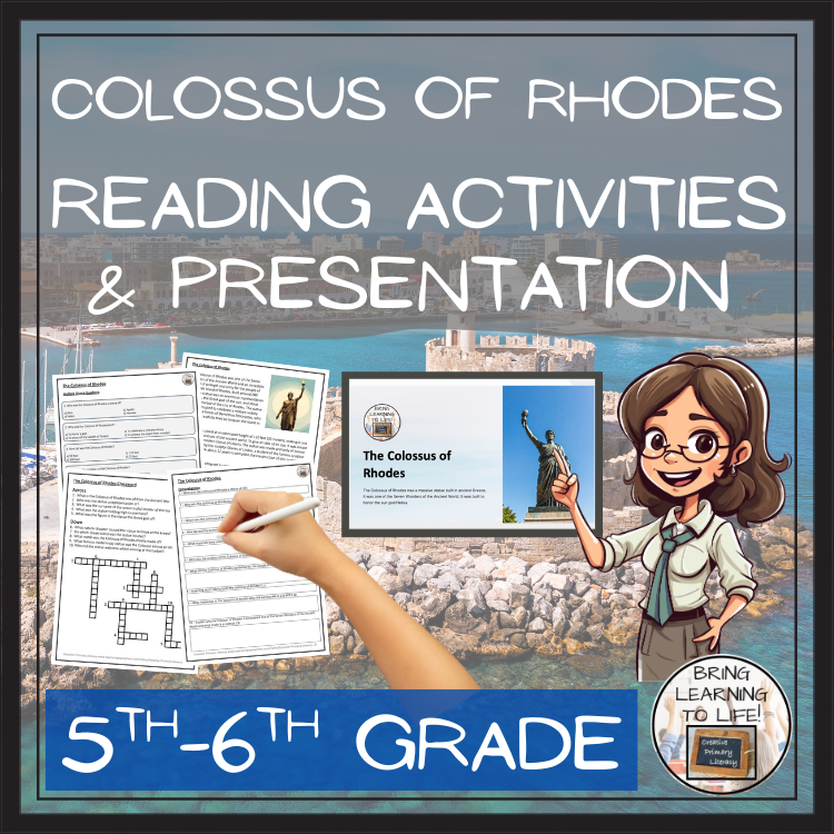 Colossus of Rhodes Close Reading Activities | 5th Grade & 6th Grade