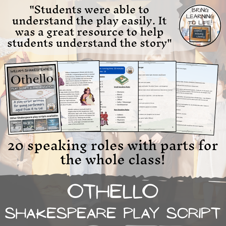 Othello | A Play Script for Young Performers