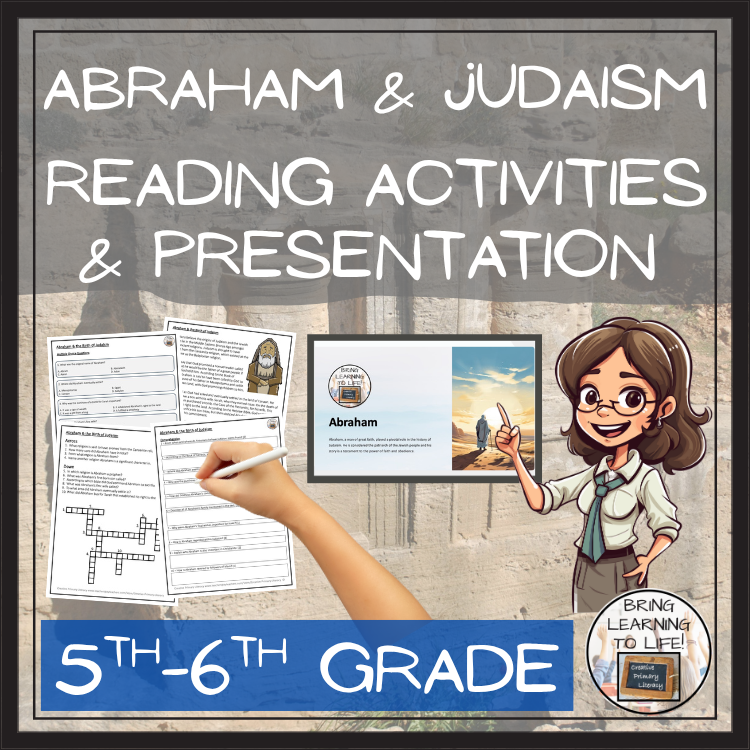 Abraham and the Birth of Judaism Close Reading Activities | 5th Grade & 6th Grade