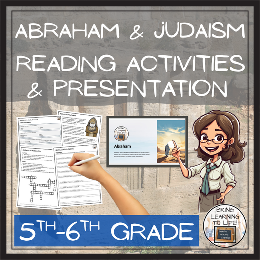 Abraham and the Birth of Judaism Close Reading Activities | 5th Grade & 6th Grade