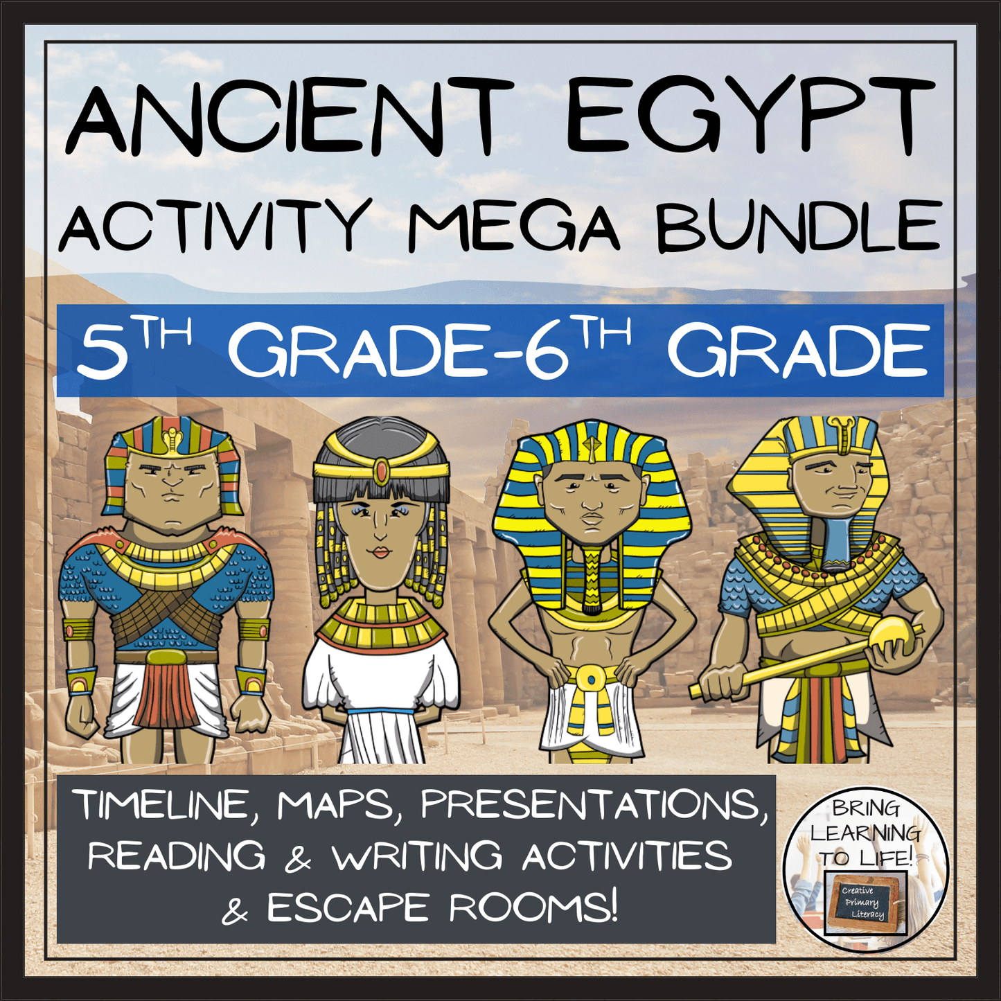 Ancient Egypt Mega Bundle of Activities | 5th Grade & 6th Grade
