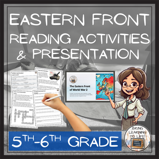 Eastern Front of World War II Close Reading Comprehension | 5th & 6th Grade