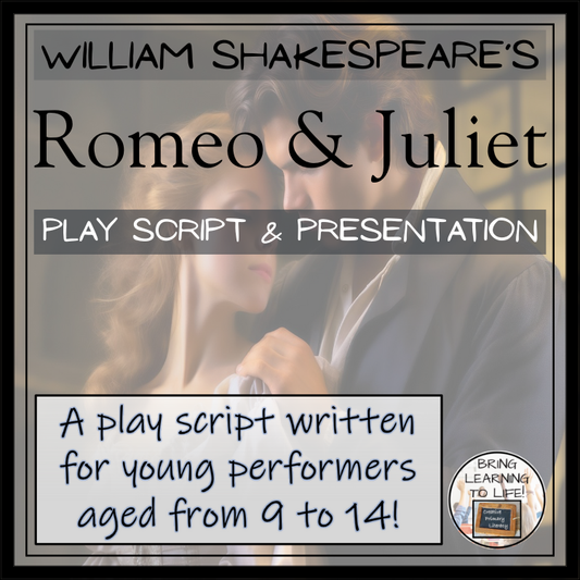 Romeo and Juliet | A Play Script for Young Performers