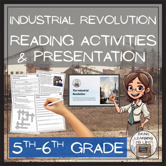 Children of the Industrial Revolution Close Reading Activities | 5th & 6th Grade