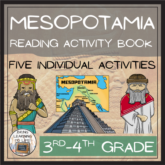 Ancient Mesopotamia Close Reading Comprehension Book | 3rd Grade & 4th Grade