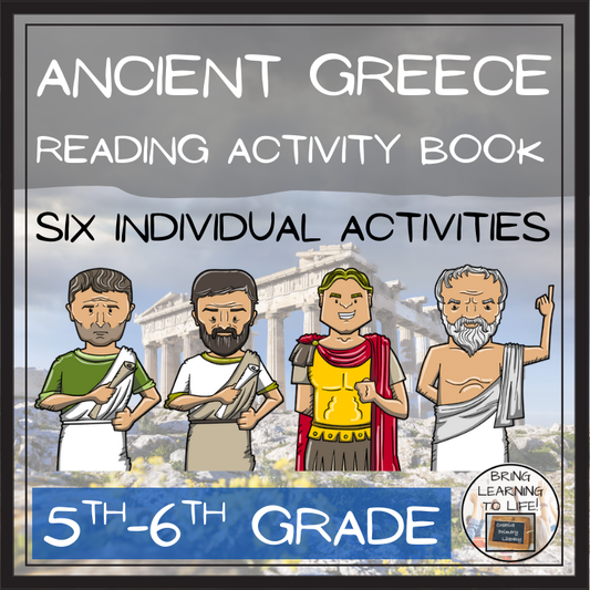 Ancient Greece Close Reading Comprehension Book | 5th Grade & 6th Grade