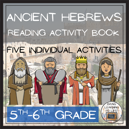 Ancient Hebrews Close Reading Comprehension Book | 5th Grade & 6th Grade