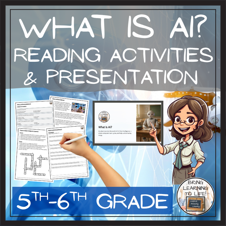 What is AI Reading Comprehension Activities | 5th & 6th Grade