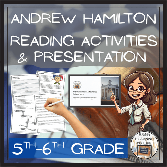 Andrew Hamilton Close Reading Passage & Comprehension Activities | 5th–6th Grade with educational resources.