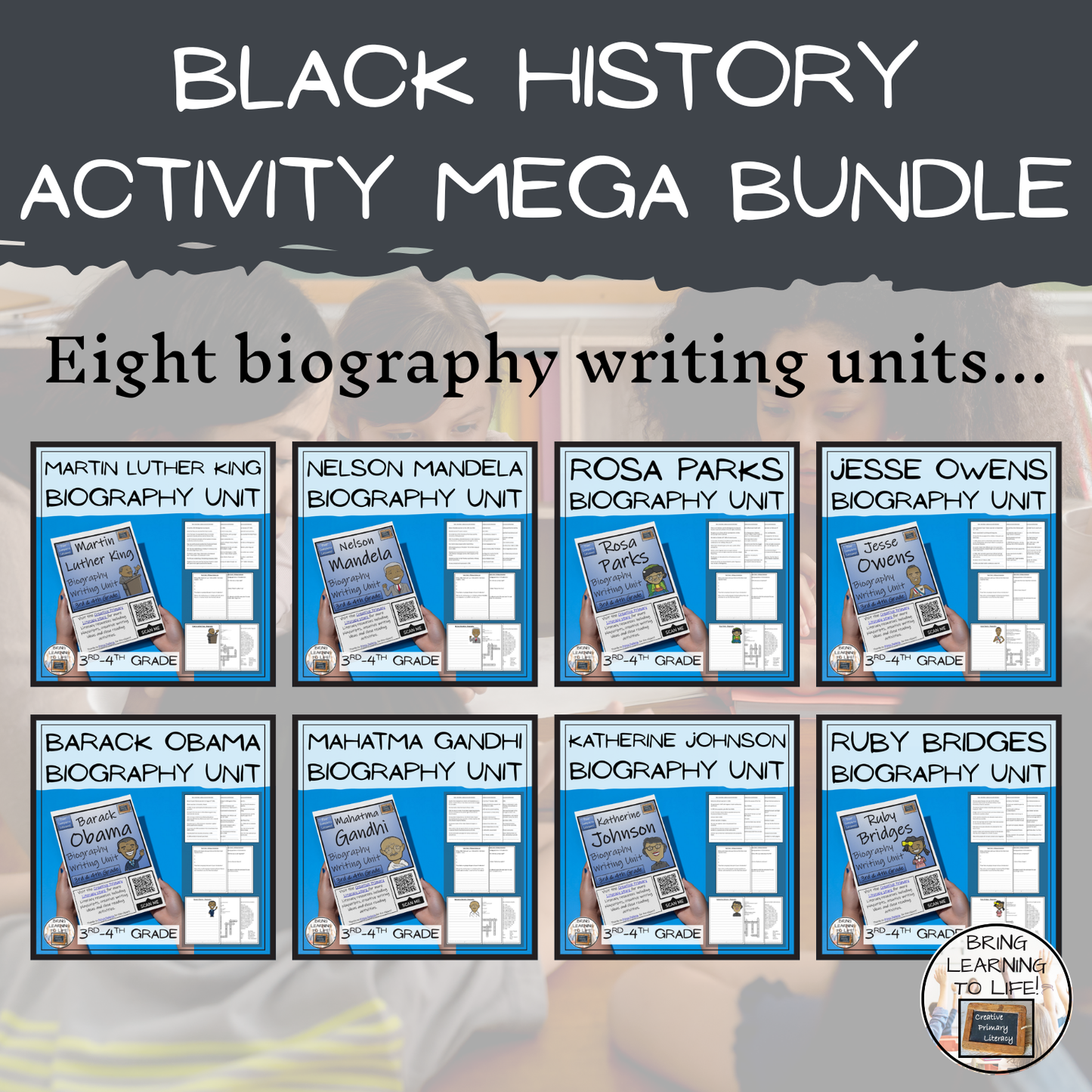 Black History Month Social Studies Mega Bundle | 3rd-4th Grade