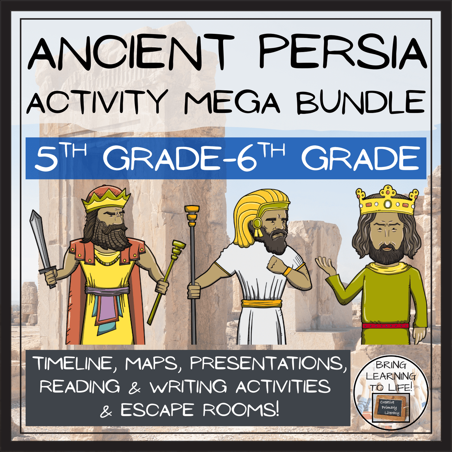 Ancient Persia Mega Bundle of Activities | 5th Grade & 6th Grade