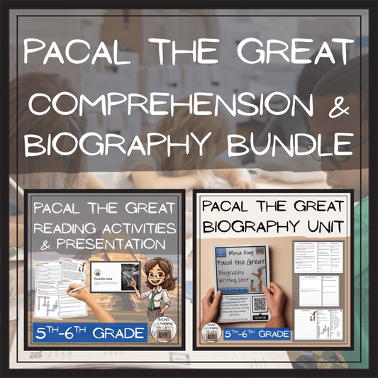 Pacal the Great Close Reading & Biography Bundle | 5th Grade & 6th Grade