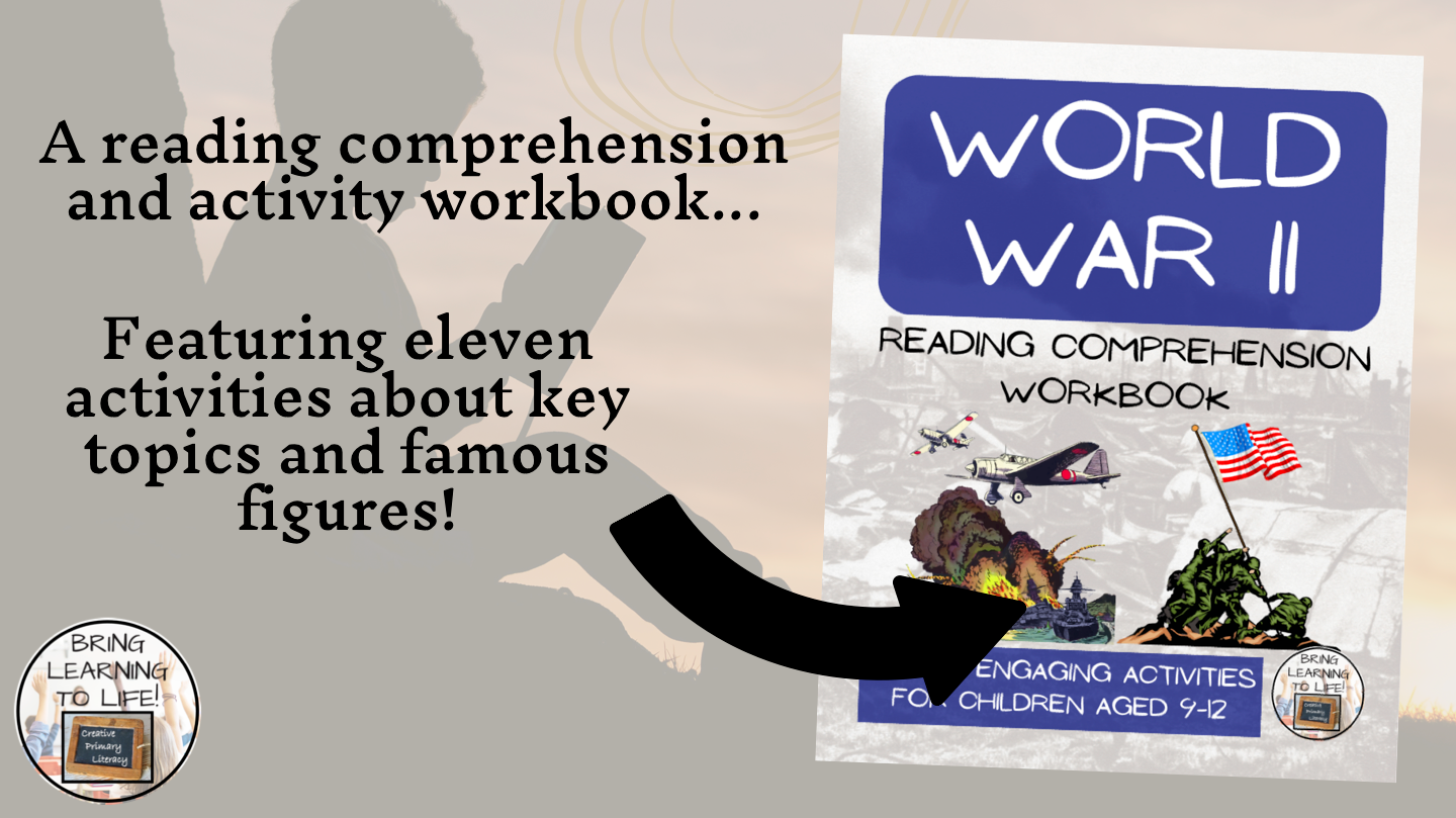 World War II Reading Comprehension Workbook | 5th-6th Grade